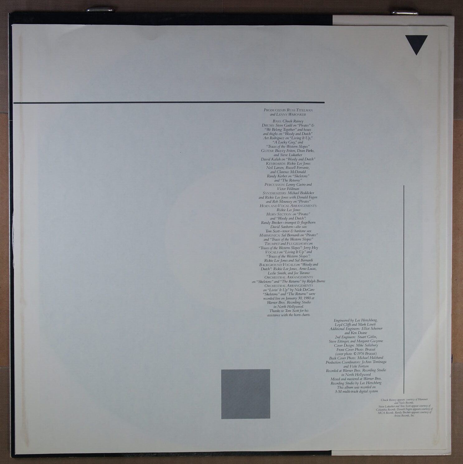 L60. RICKIE LEE JONES – PIRATES ~ USA ~ - Image 4