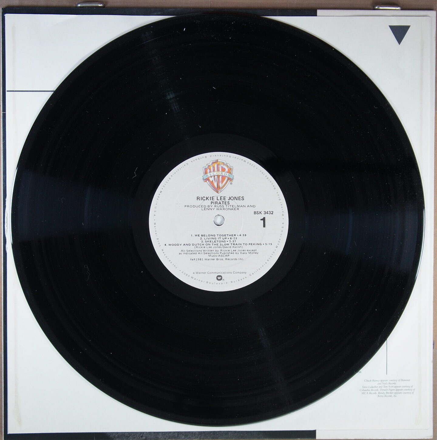 L60. RICKIE LEE JONES – PIRATES ~ USA ~ - Image 5