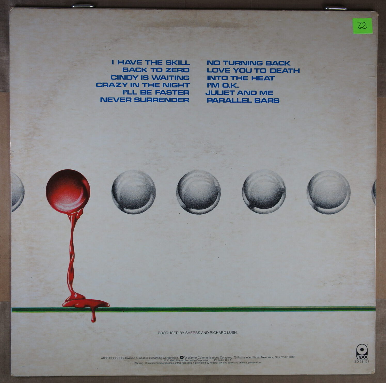 L72. SHERBS – THE SKILL ~ USA ~ - Image 7