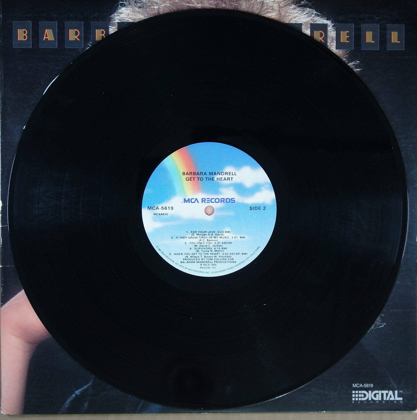 L102. BARBARA MANDRELL GET TO THE HEART ~ USA ~ - Image 4