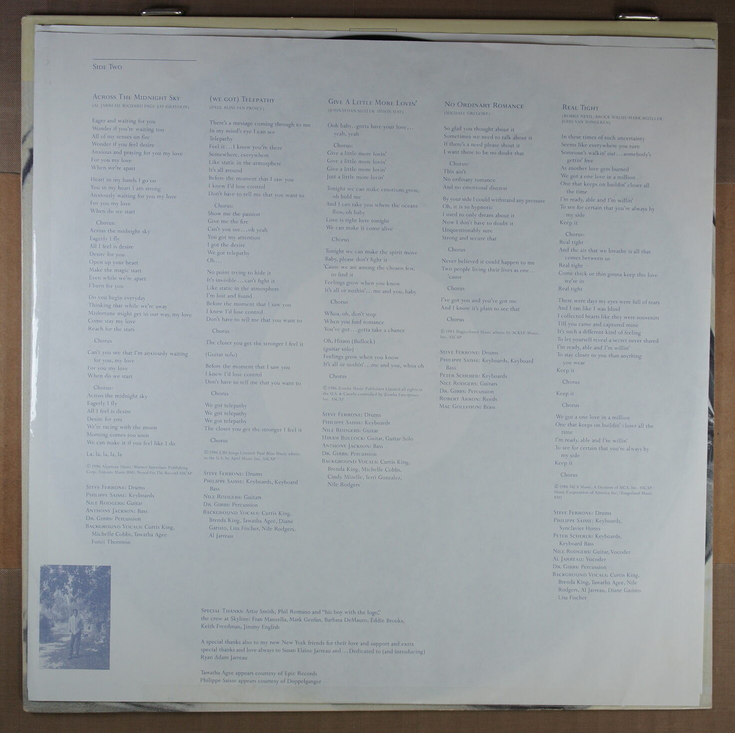 L109. AL JARREAU L IS FOR LOVER ~ USA ~ - Image 3