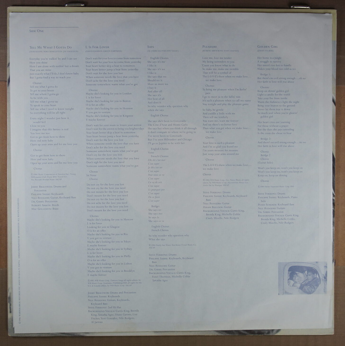 L109. AL JARREAU L IS FOR LOVER ~ USA ~ - Image 4