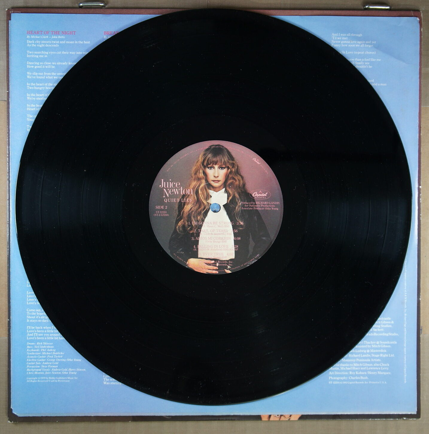 L113. JUICE NEWTON QUIET LIES ~ USA ~ - Image 5