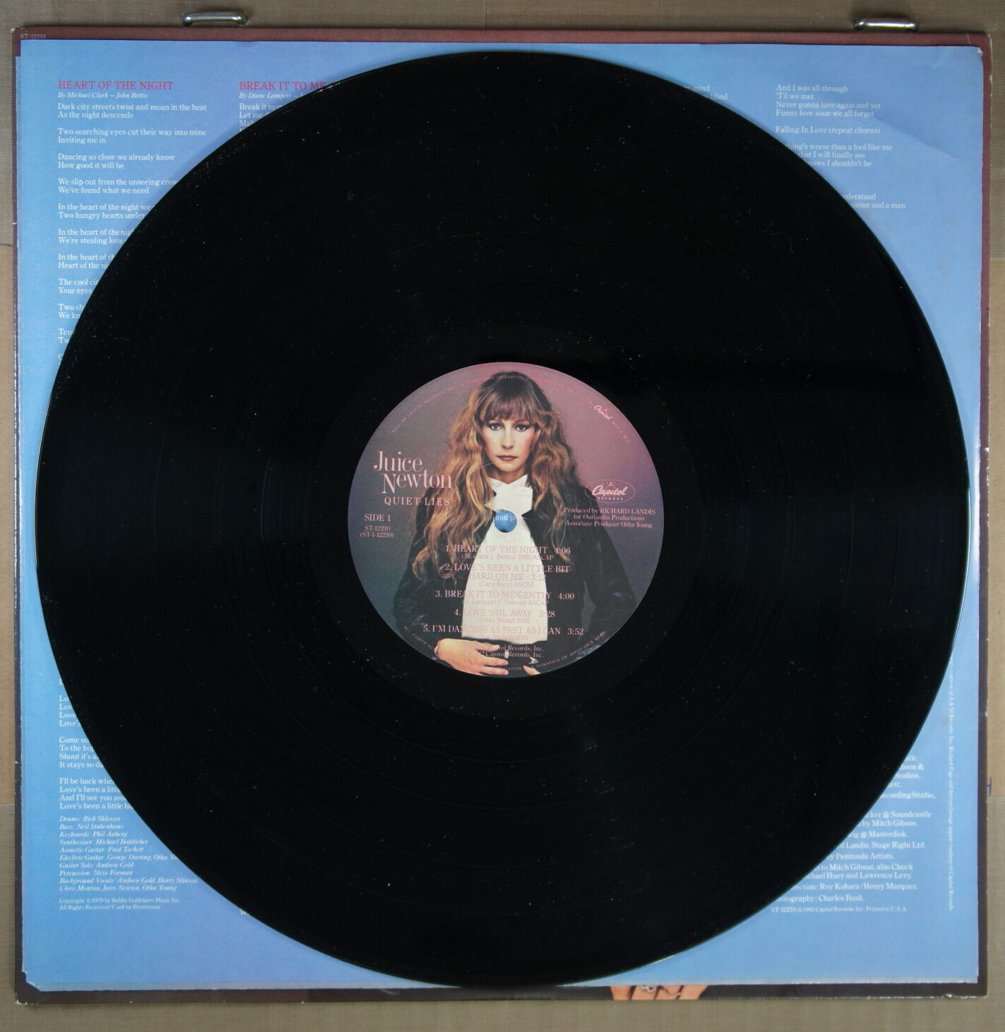 L113. JUICE NEWTON QUIET LIES ~ USA ~ - Image 6