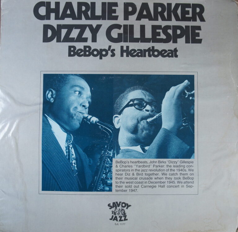 J114. CHARLIE PARKER DIZZY GILLESPIE BEBOP'S HEARTBEAT ~ USA ~