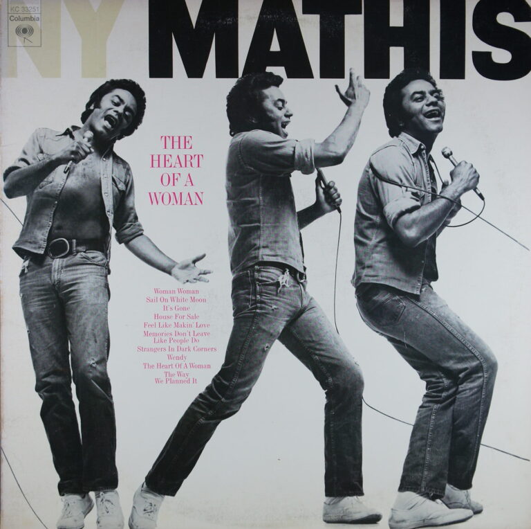 M59. JOHNNY MATHIS THE HEART OF A WOMAN ~ USA ~