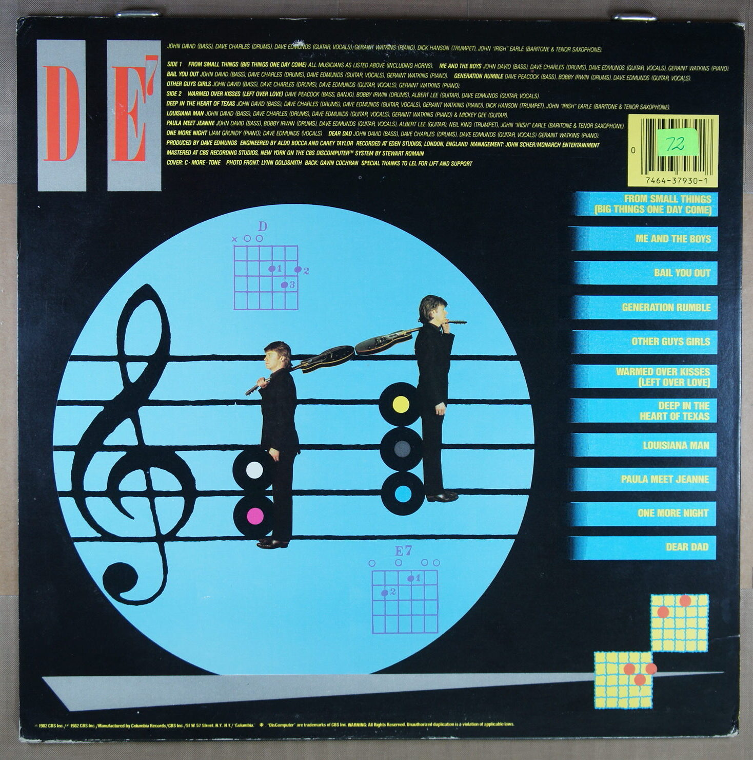 M72. DAVE EDMUNDS D. E. 7TH ~ Ringo Star ~ USA ~ - Image 5