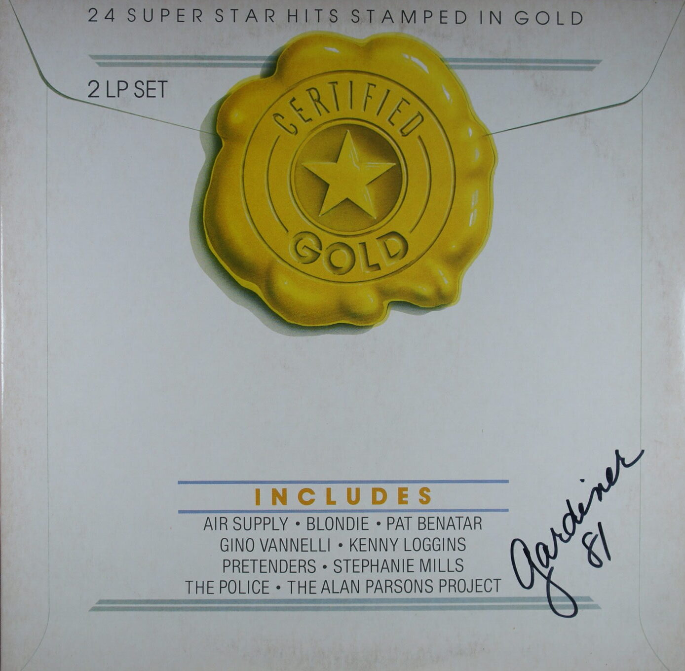 M74. VARIOUS ARTIST CERTIFIED GOLD ~ USA ~