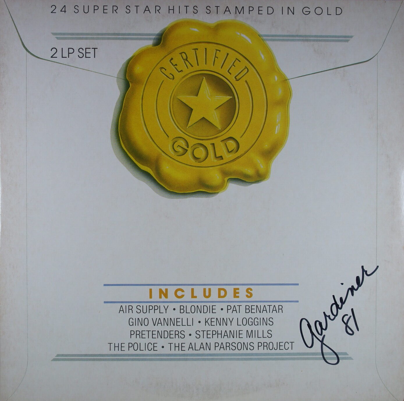 M74. VARIOUS ARTIST CERTIFIED GOLD ~ USA ~ - Image 2