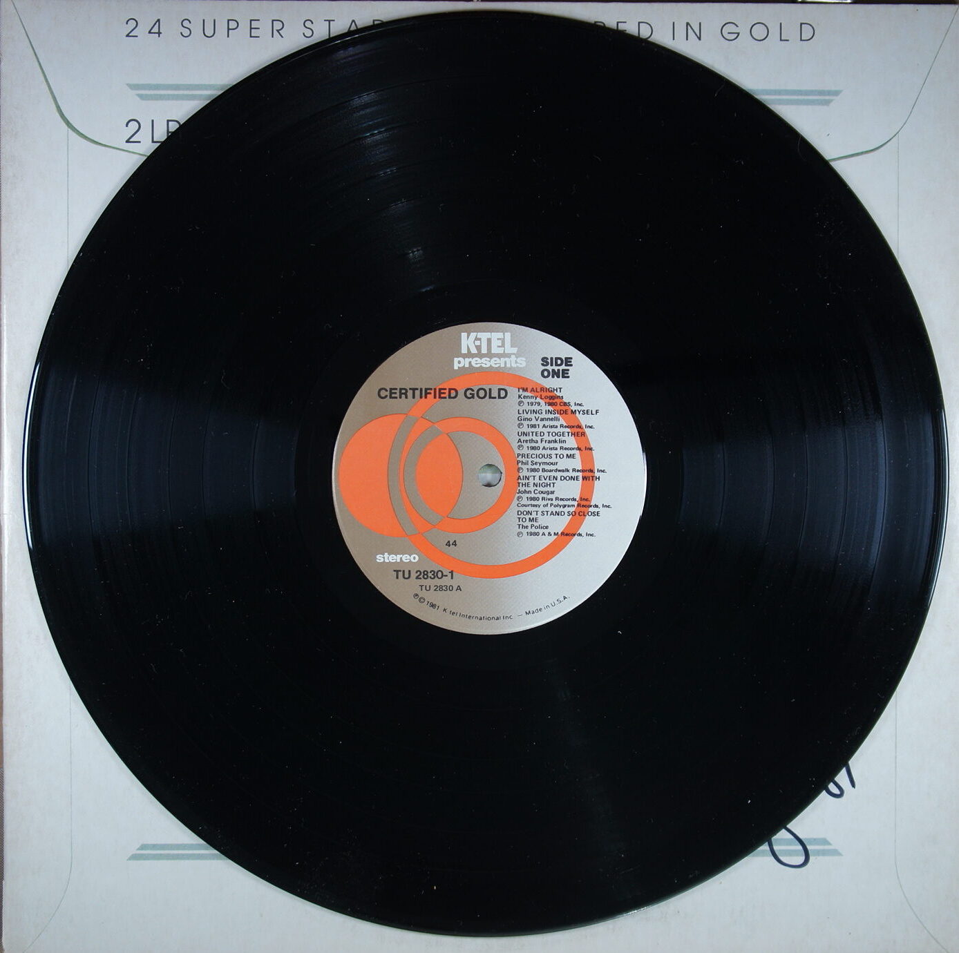 M74. VARIOUS ARTIST CERTIFIED GOLD ~ USA ~ - Image 4