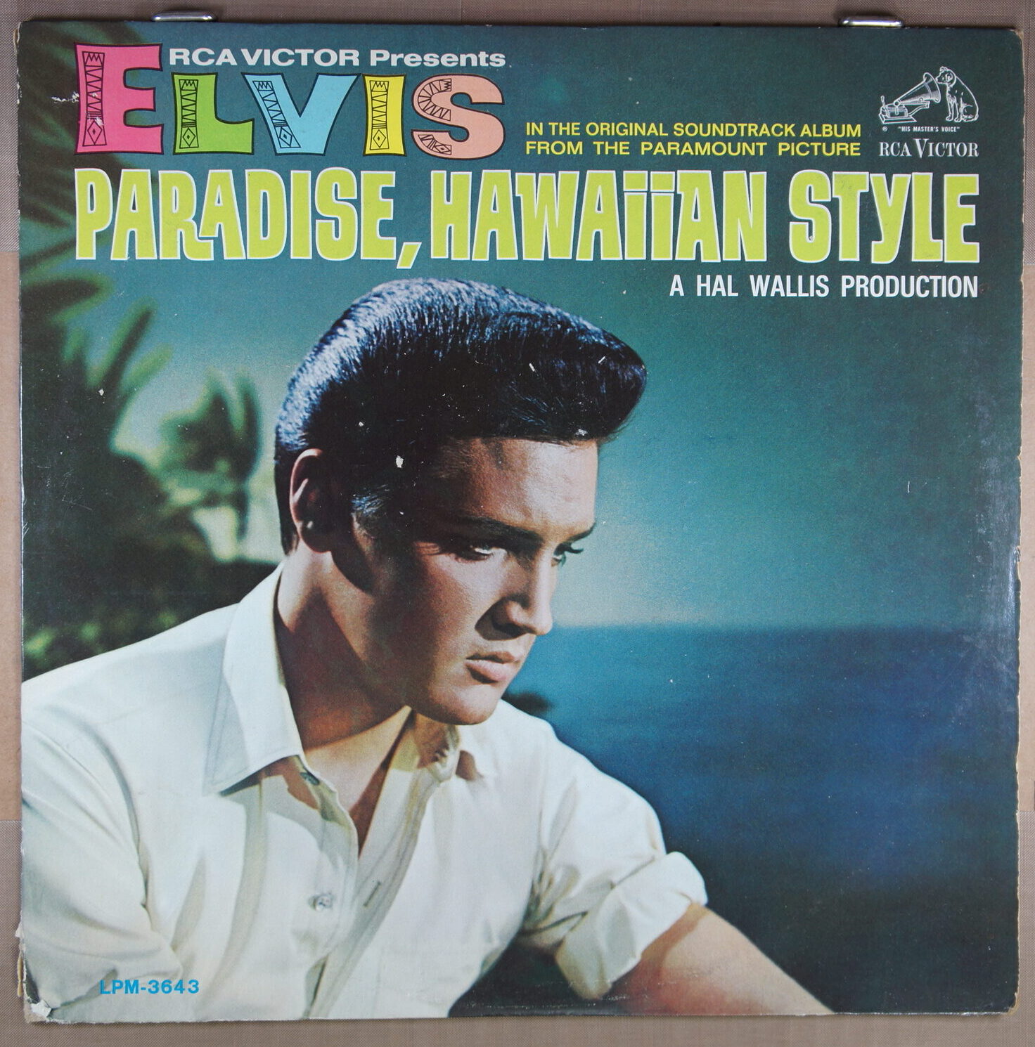 M103. ELVIS PRESLEY PARADISE, HAWAIIAN STYLE ~ Rockaway Pressing ~ USA ~