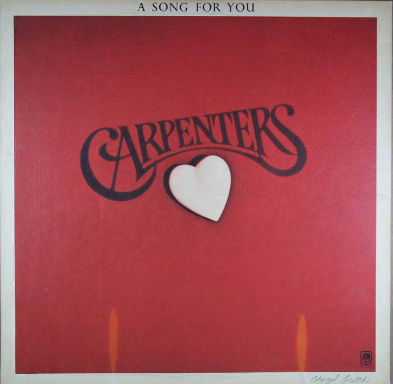 N6. CARPENTERS – A SONG FOR YOU ~ USA ~