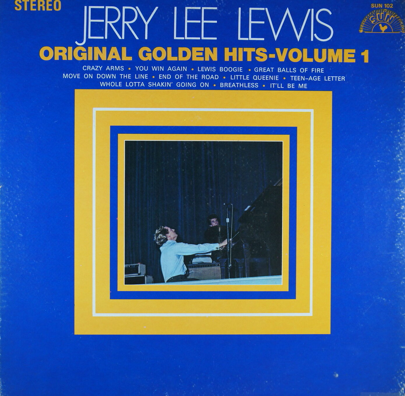 N15. JERRY LEE LEWIS – ORIGINAL GOLDEN HITS, VOLUME 1 ~ USA ~