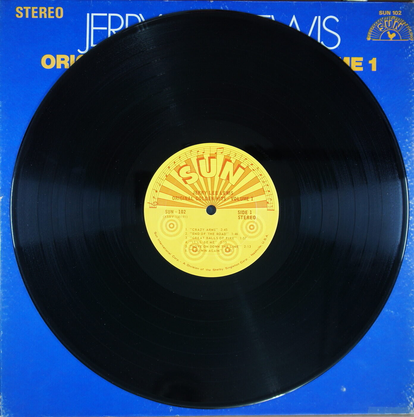 N15. JERRY LEE LEWIS – ORIGINAL GOLDEN HITS, VOLUME 1 ~ USA ~ - Image 4