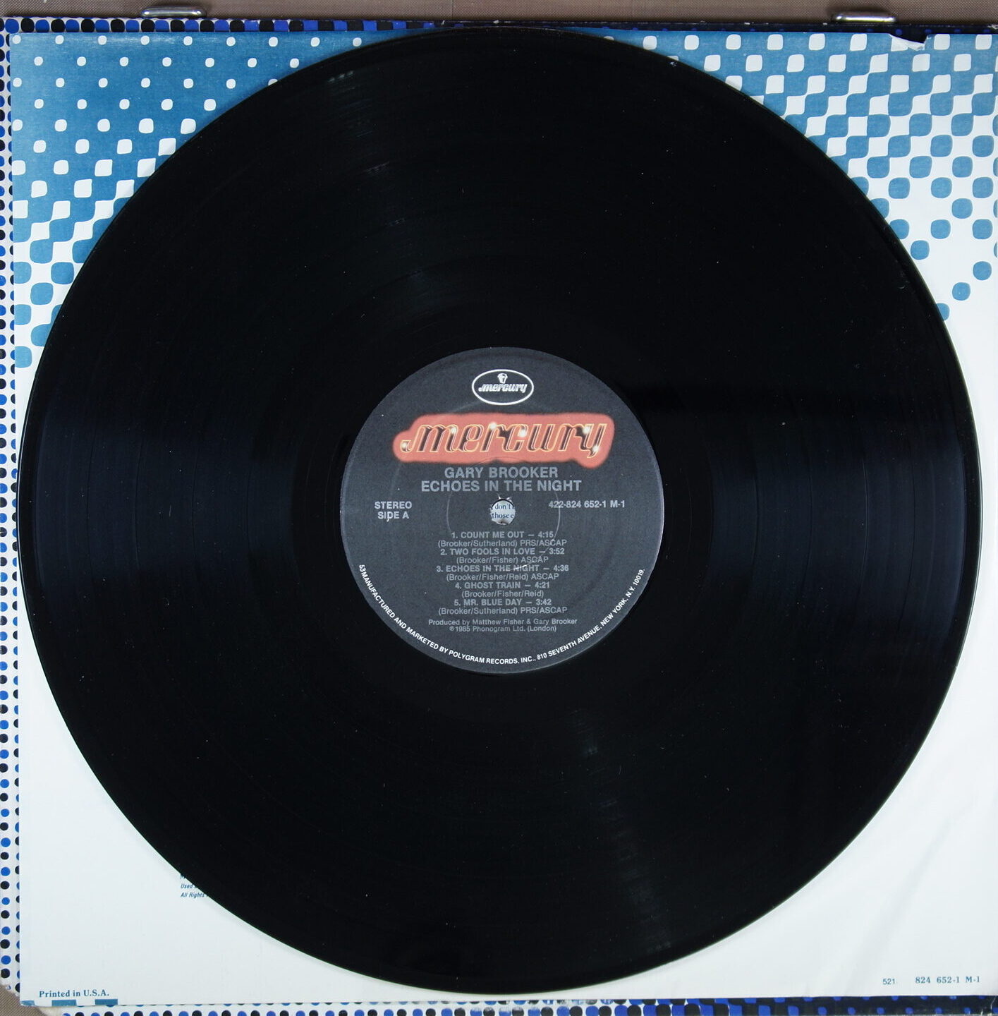N31. GARY BROOKER – ECHOES IN THE NIGHT ~ Procol Harum ~ USA ~ - Image 6