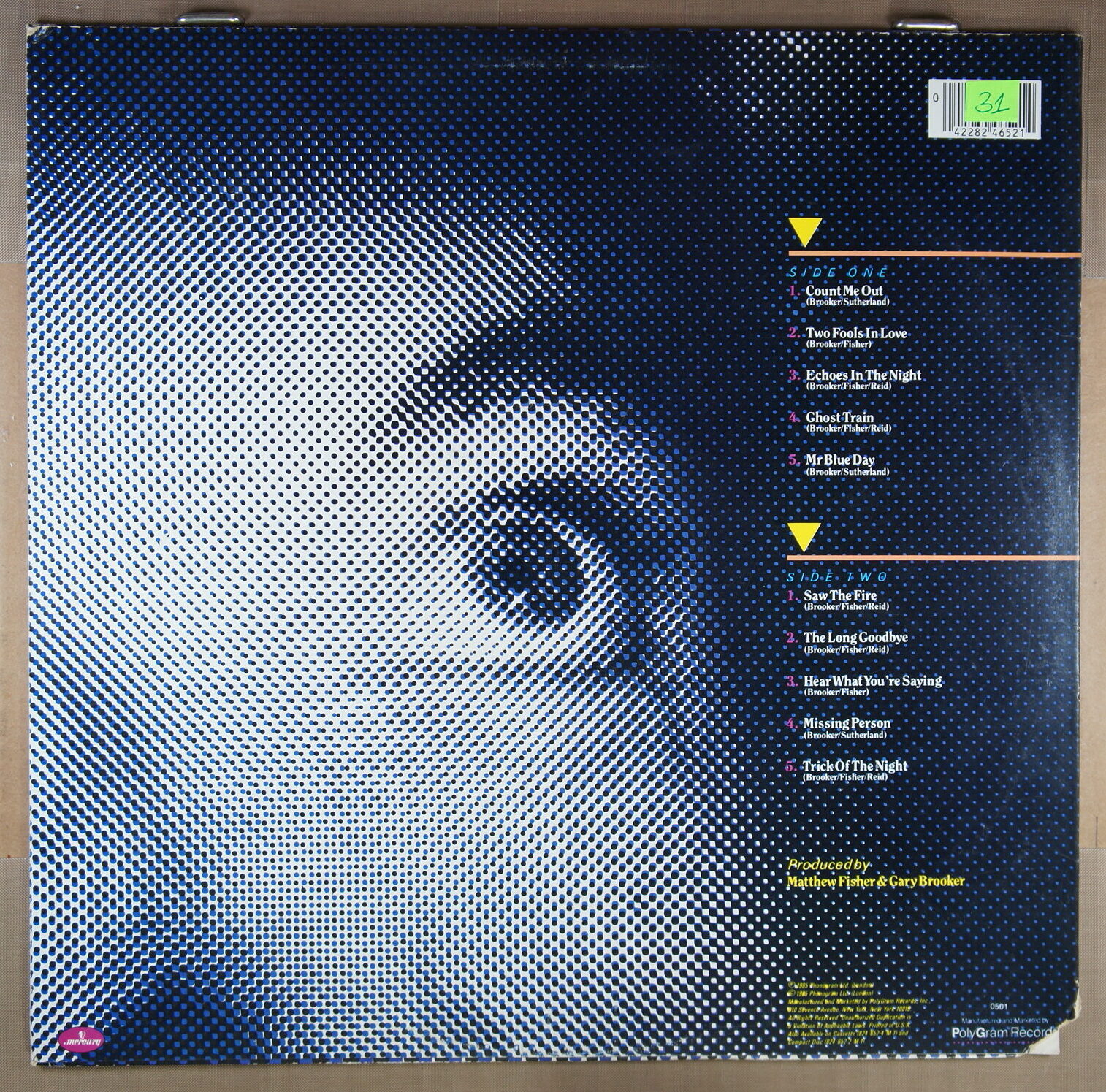 N31. GARY BROOKER – ECHOES IN THE NIGHT ~ Procol Harum ~ USA ~ - Image 7