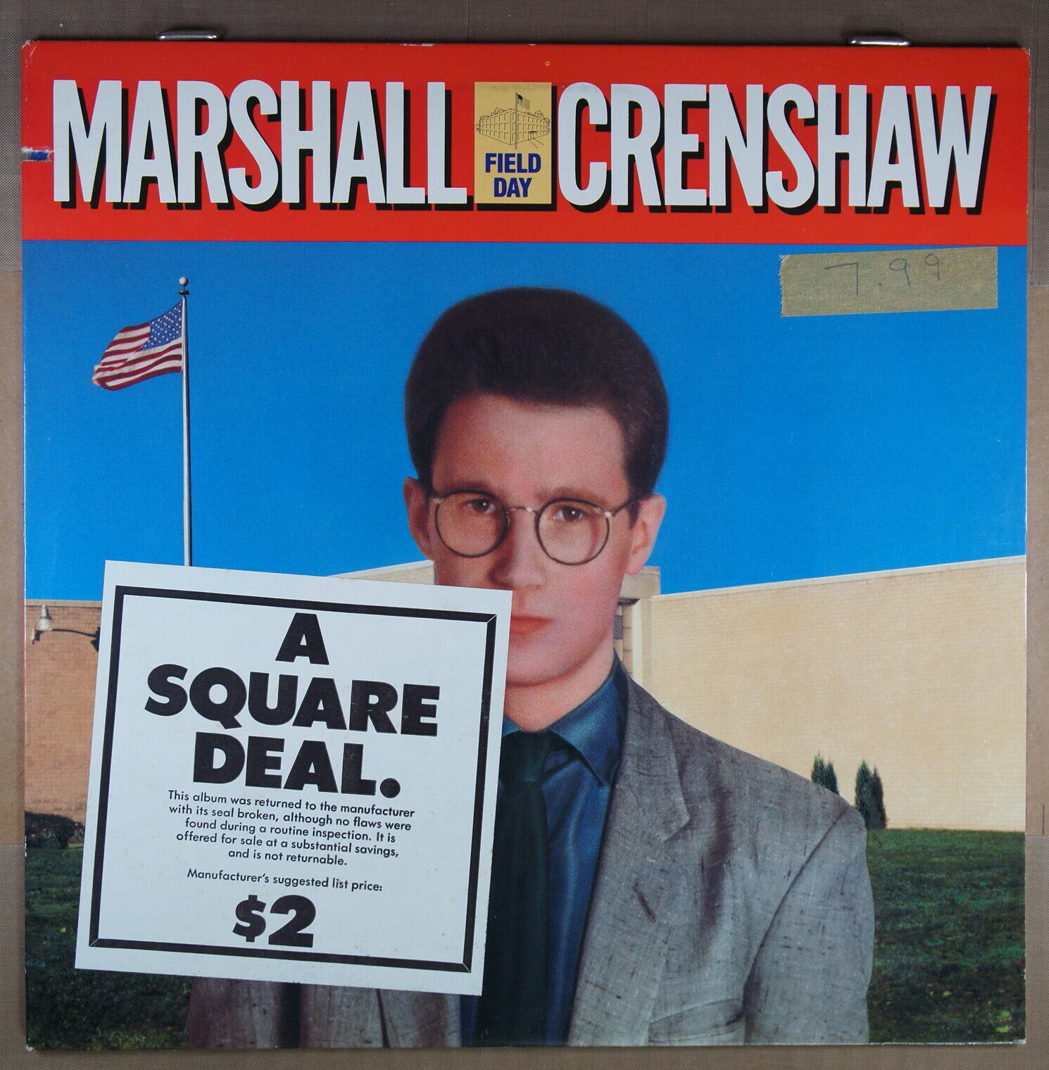N32. MARSHALL CRENSHAW – FIELD DAY ~ USA ~