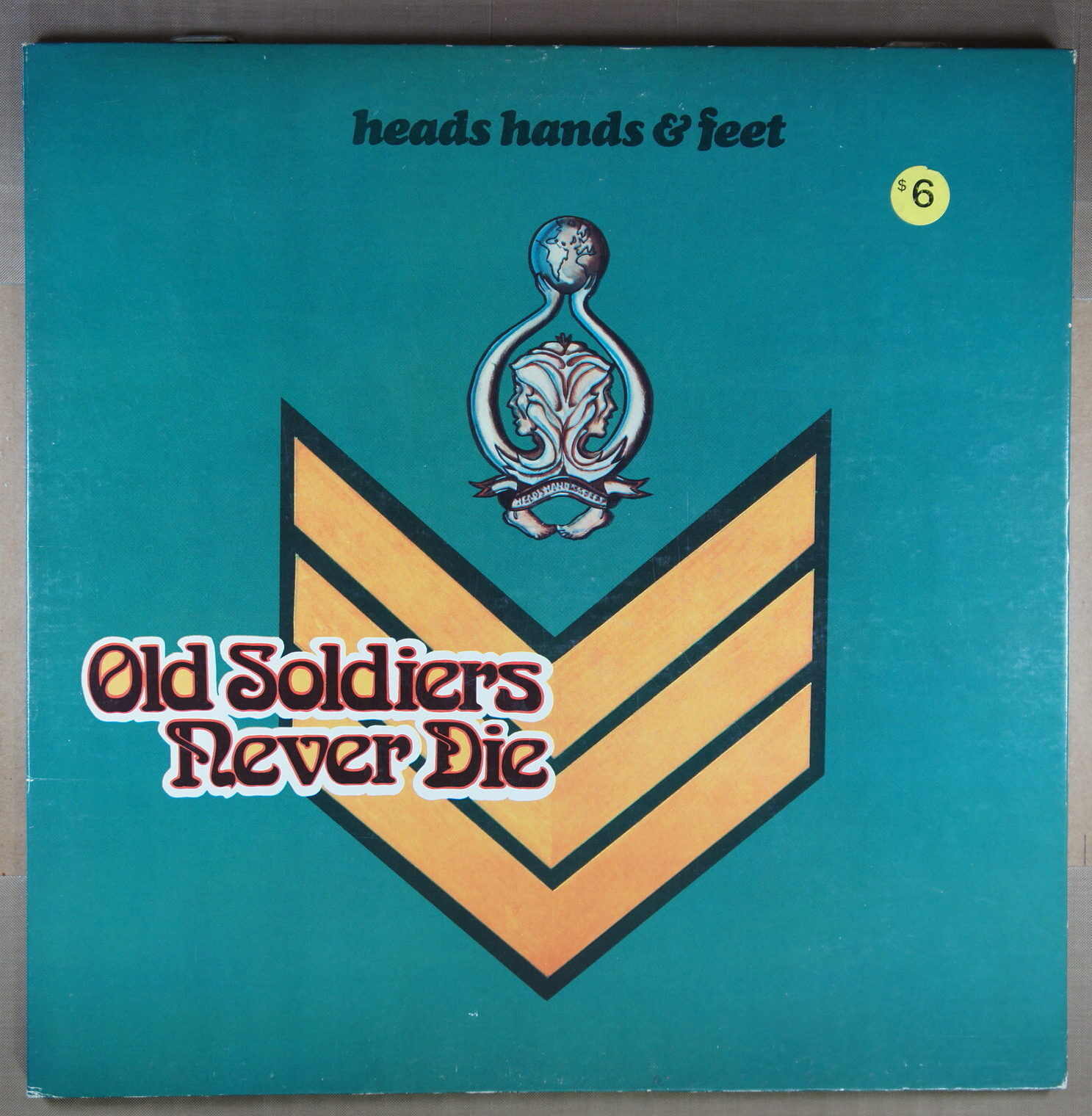 N42. HEADS HANDS & FEET – OLD SOLDIERS NEVER DIE ~ USA ~