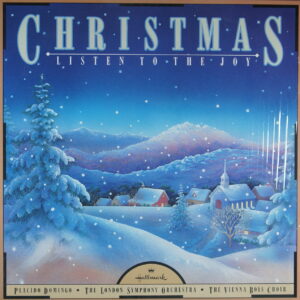 N43. PLACIDO DOMINGO THE LONDON SYMPHONY ORCHESTRA THE VIENNA BOYS CHOIR – CHRISTMAS: LISTEN TO THE JOY ~ USA ~