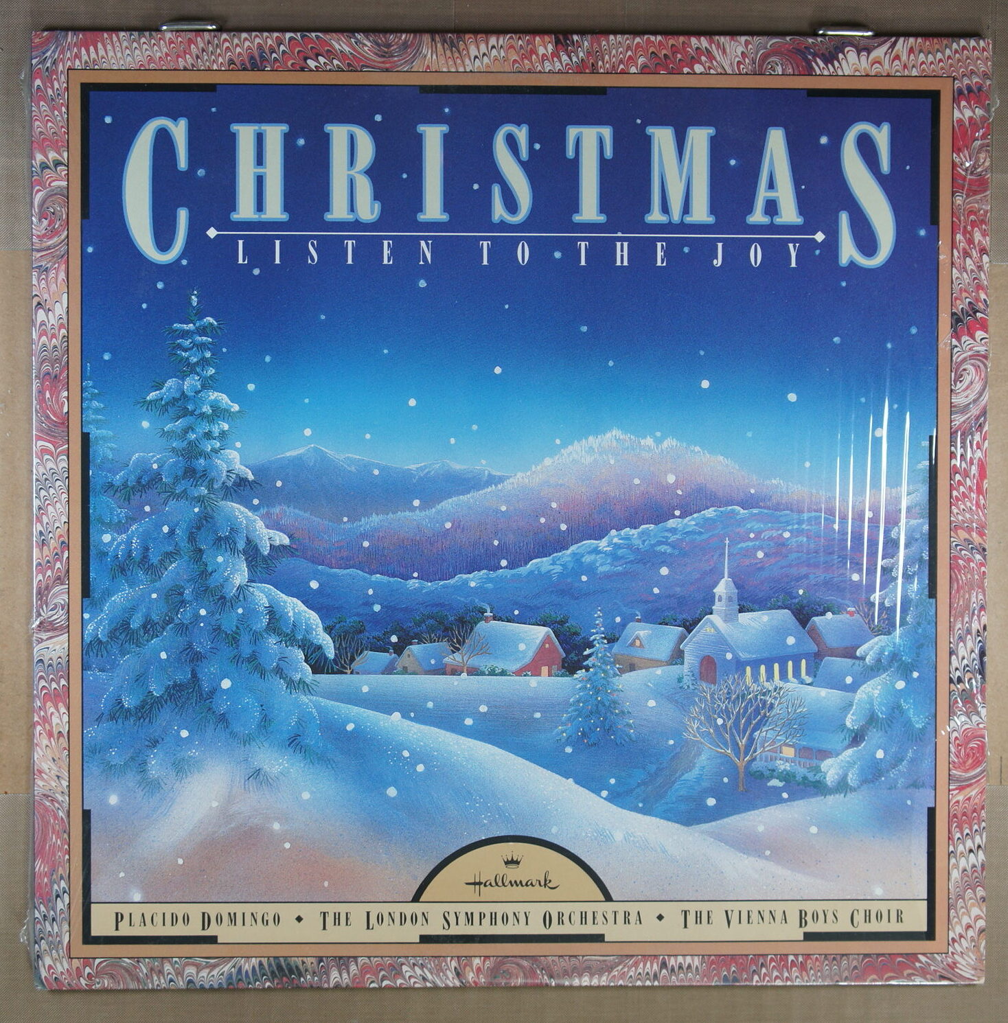 N43. PLACIDO DOMINGO THE LONDON SYMPHONY ORCHESTRA THE VIENNA BOYS CHOIR – CHRISTMAS: LISTEN TO THE JOY ~ USA ~