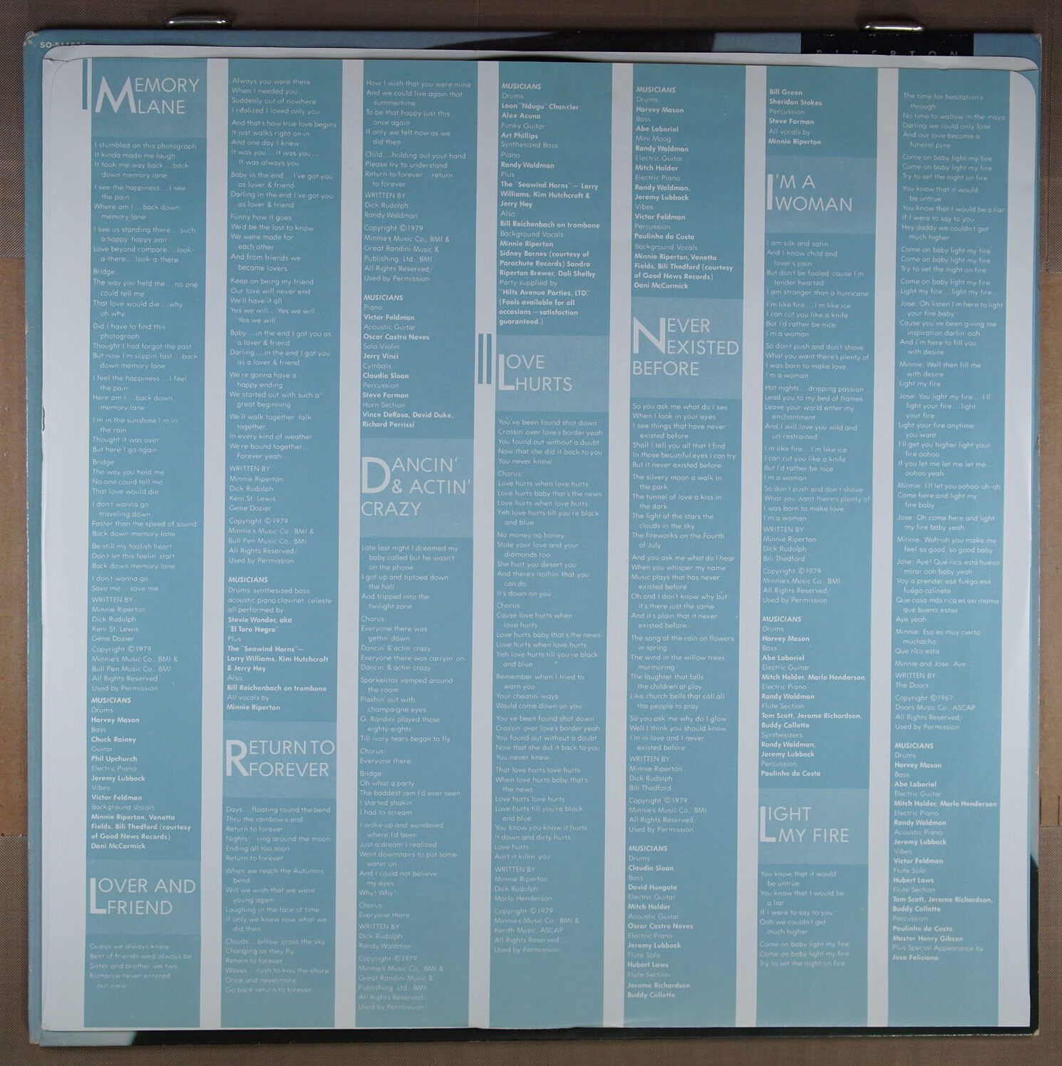 N55. MINNIE RIPERTON – MINNIE ~ USA ~ - Image 3
