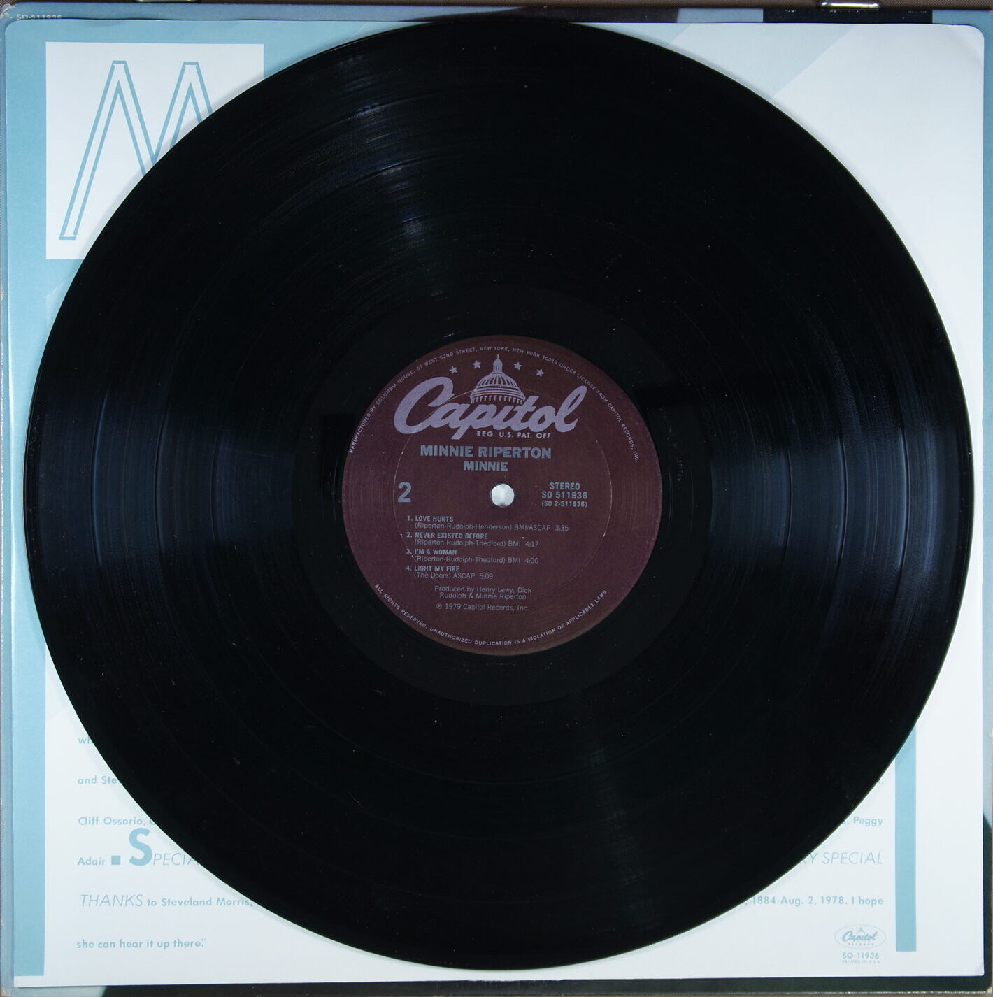 N55. MINNIE RIPERTON – MINNIE ~ USA ~ - Image 6