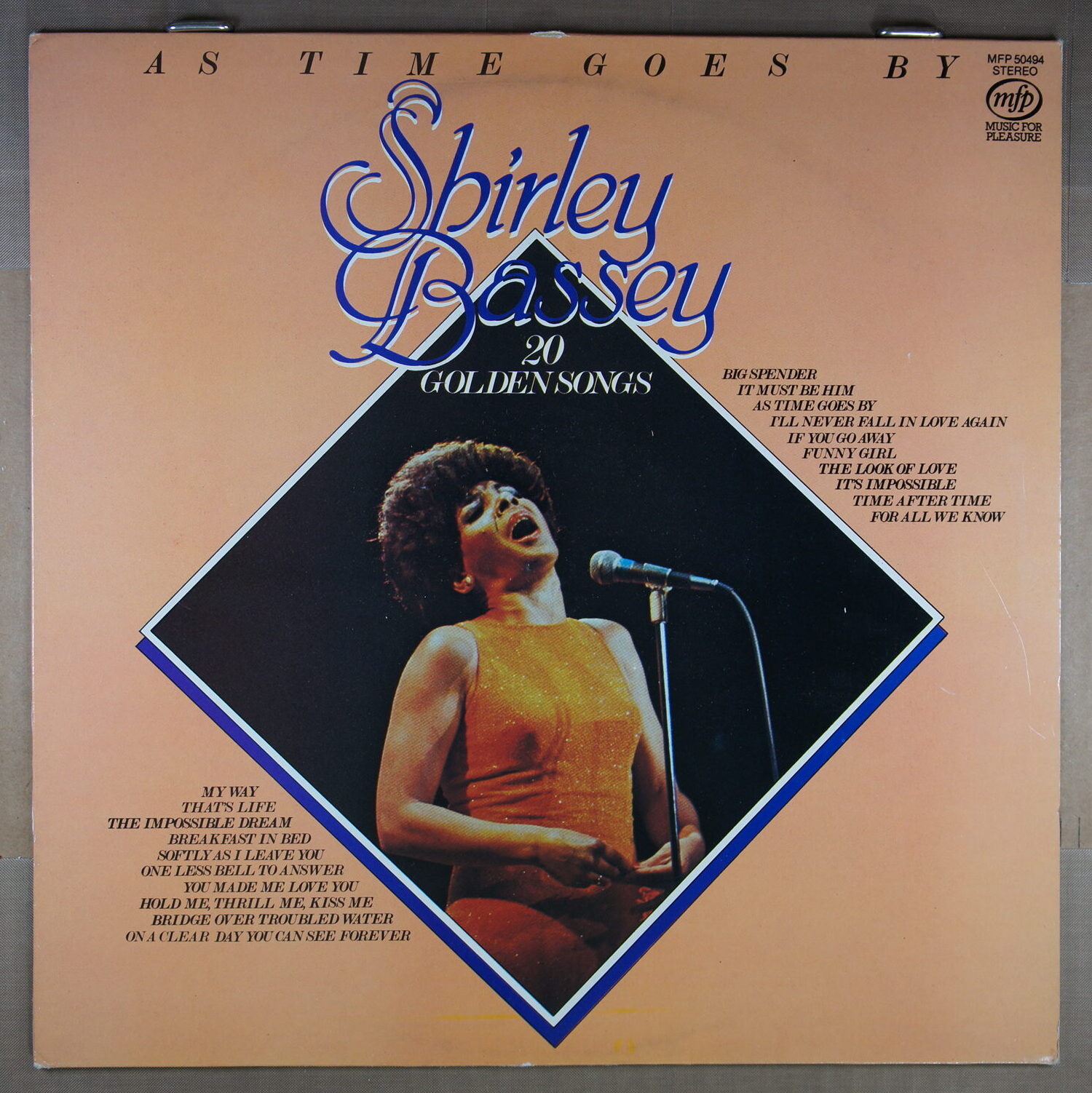N56. SHIRLEY BASSEY – AS TIME GOES BY ~ USA ~