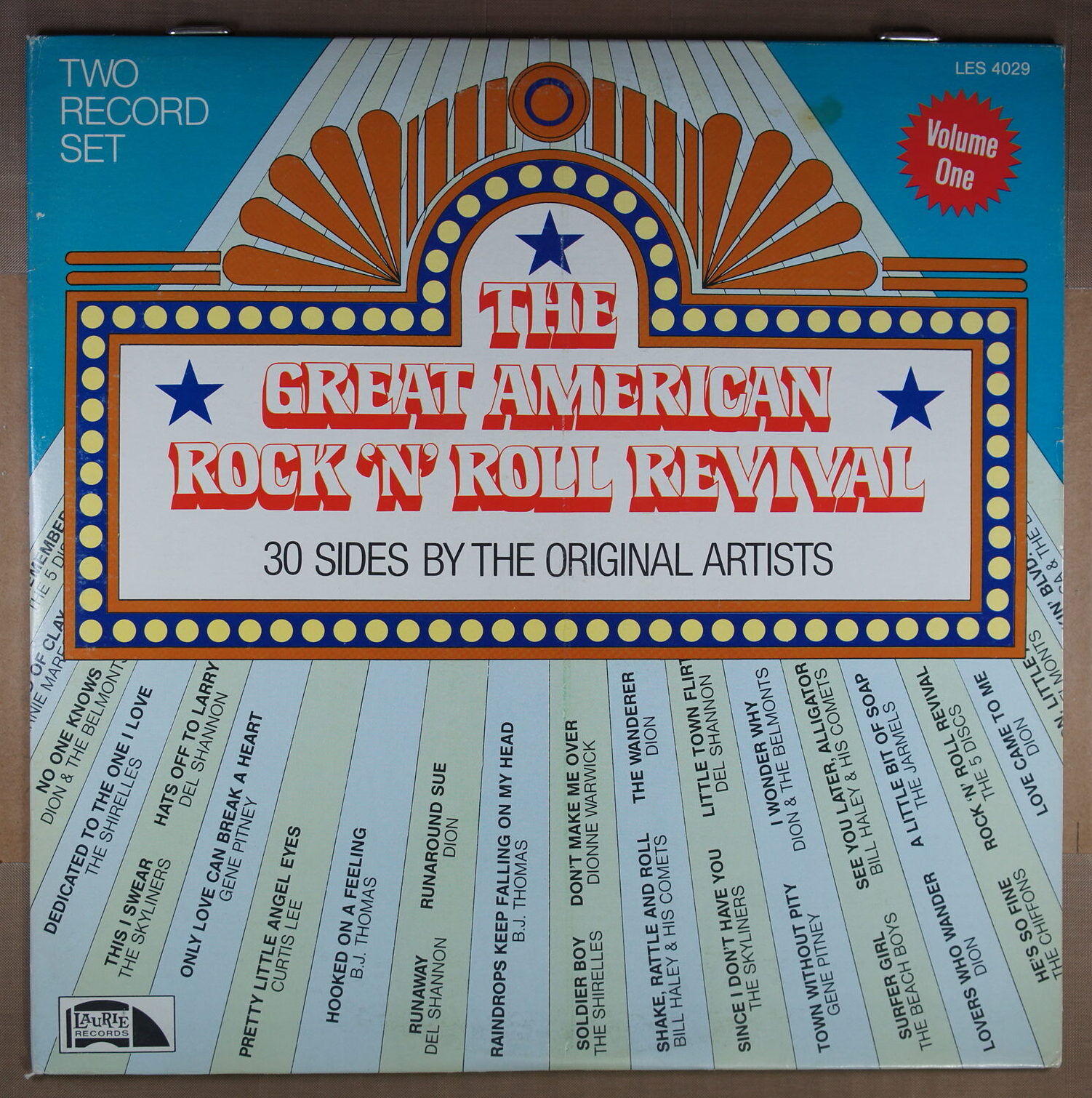 N59. VARIOUS ARTIST – THE GREAT AMERICAN ROCK ‘N’ ROLL REVIVAL ~ 30 Sides By The Original Artists ~ USA ~