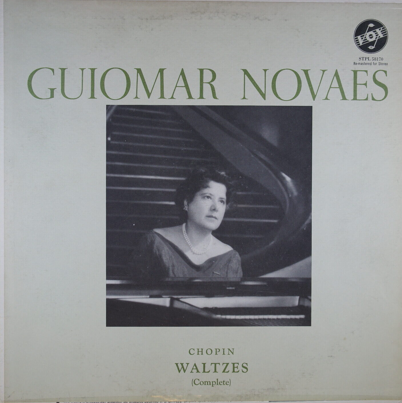 N73. GUIOMAR NOVAES – CHOPIN, WALTZES ~ USA ~