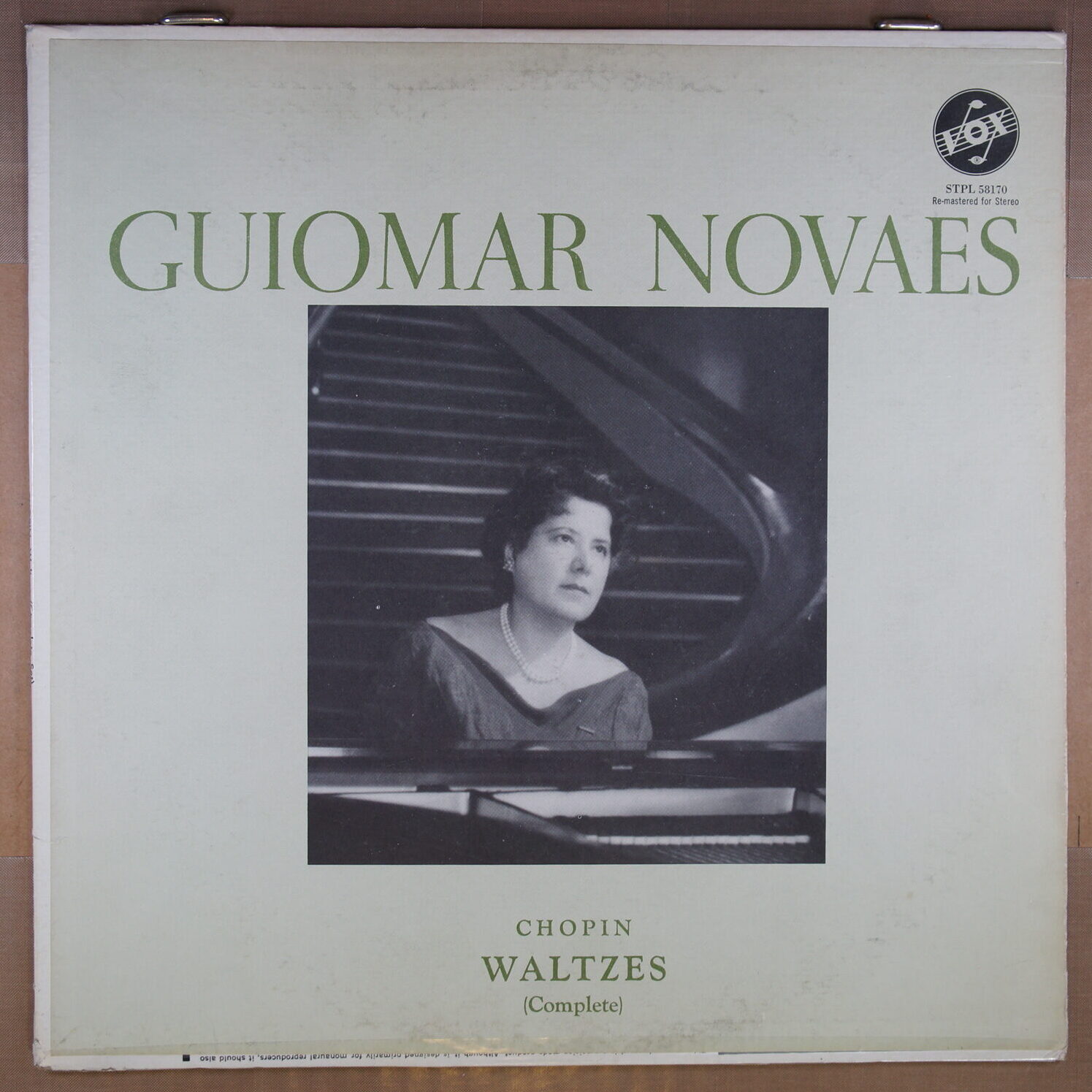 N73. GUIOMAR NOVAES – CHOPIN, WALTZES ~ USA ~