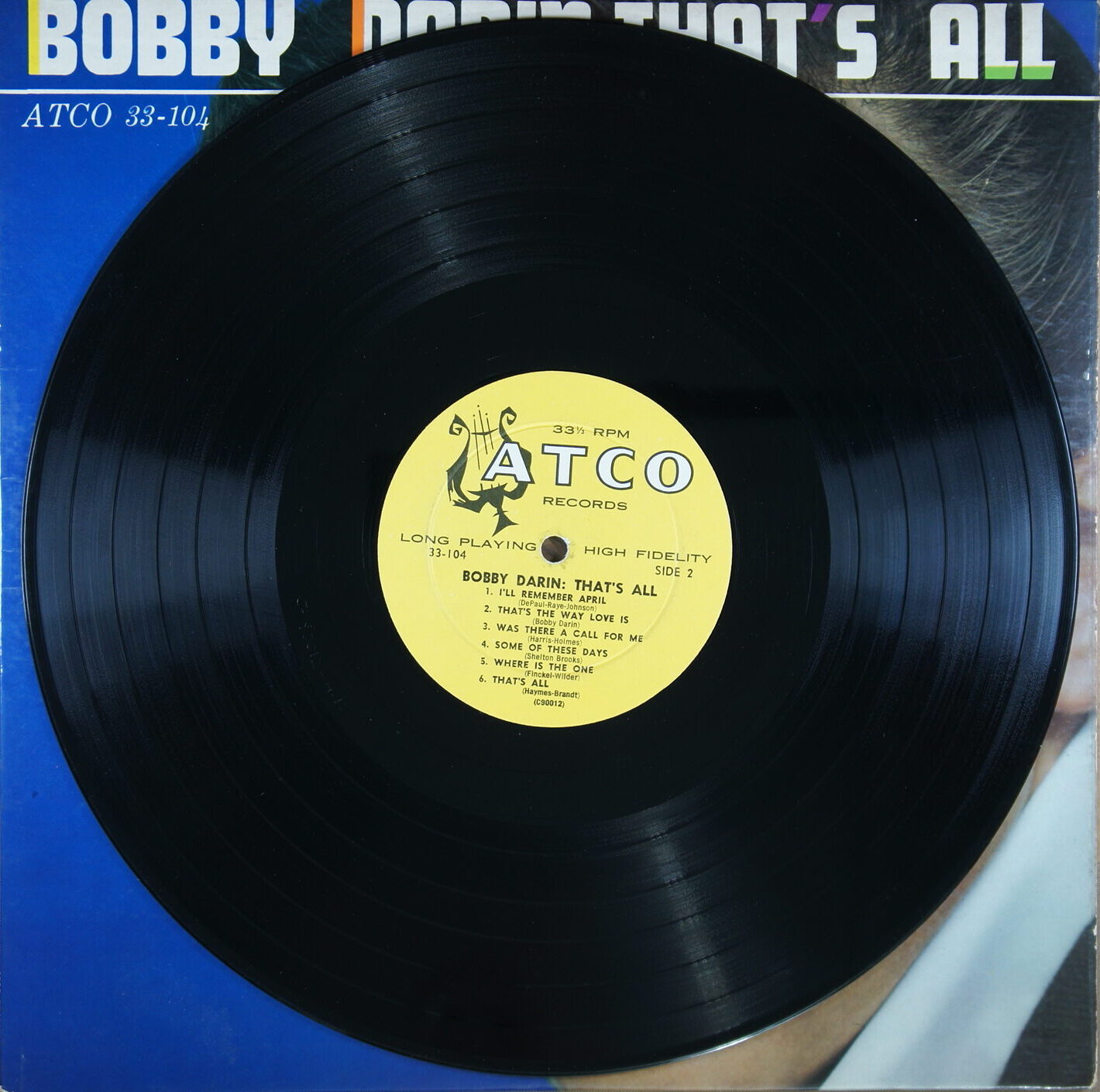 N77. BOBBY DARIN – THAT’S ALL ~ USA ~ - Image 4