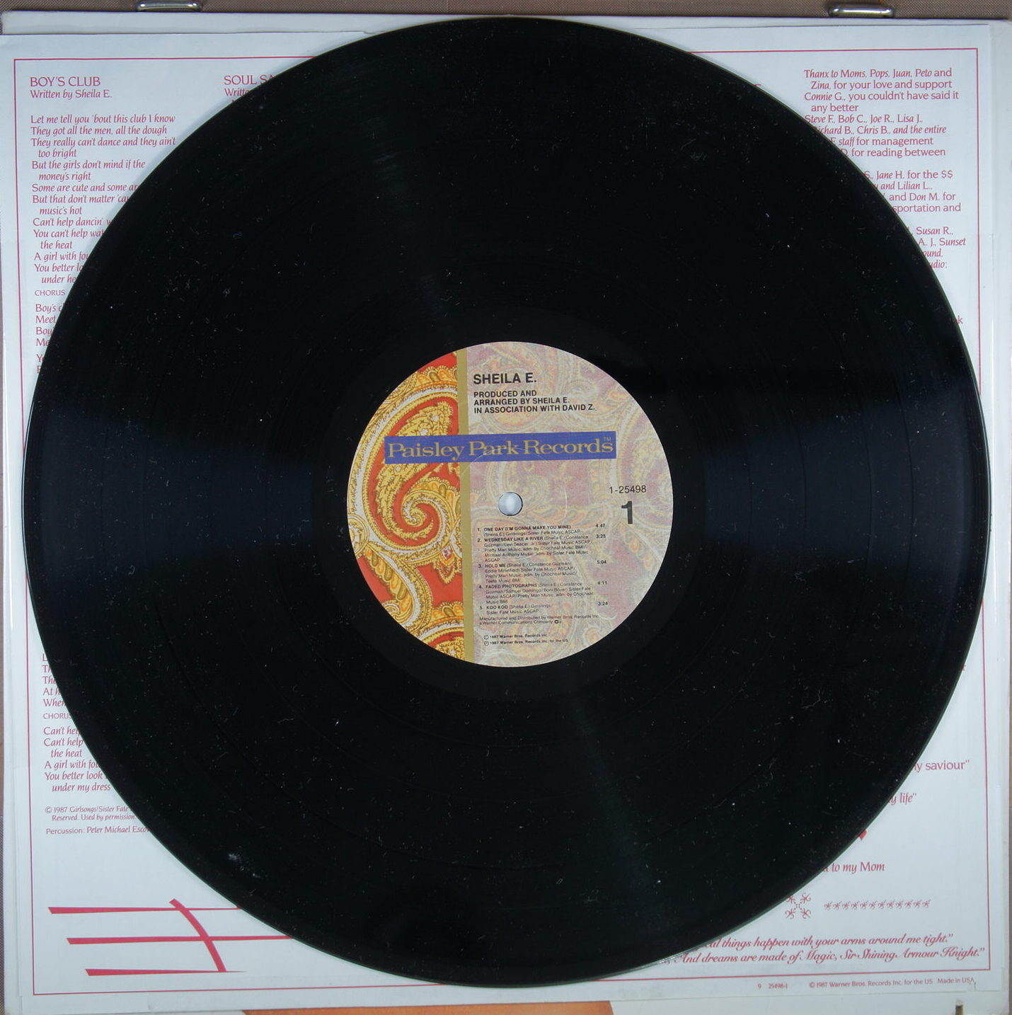 N82. SHEILA E. – SAME ~ USA ~ - Image 6