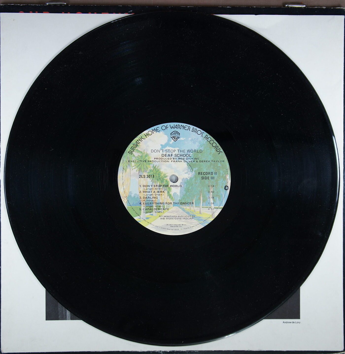 N88. DEAF SCHOOL – 2ND HONEYMOON / DON’T STOP THE WORLD ~ USA ~ - Image 10