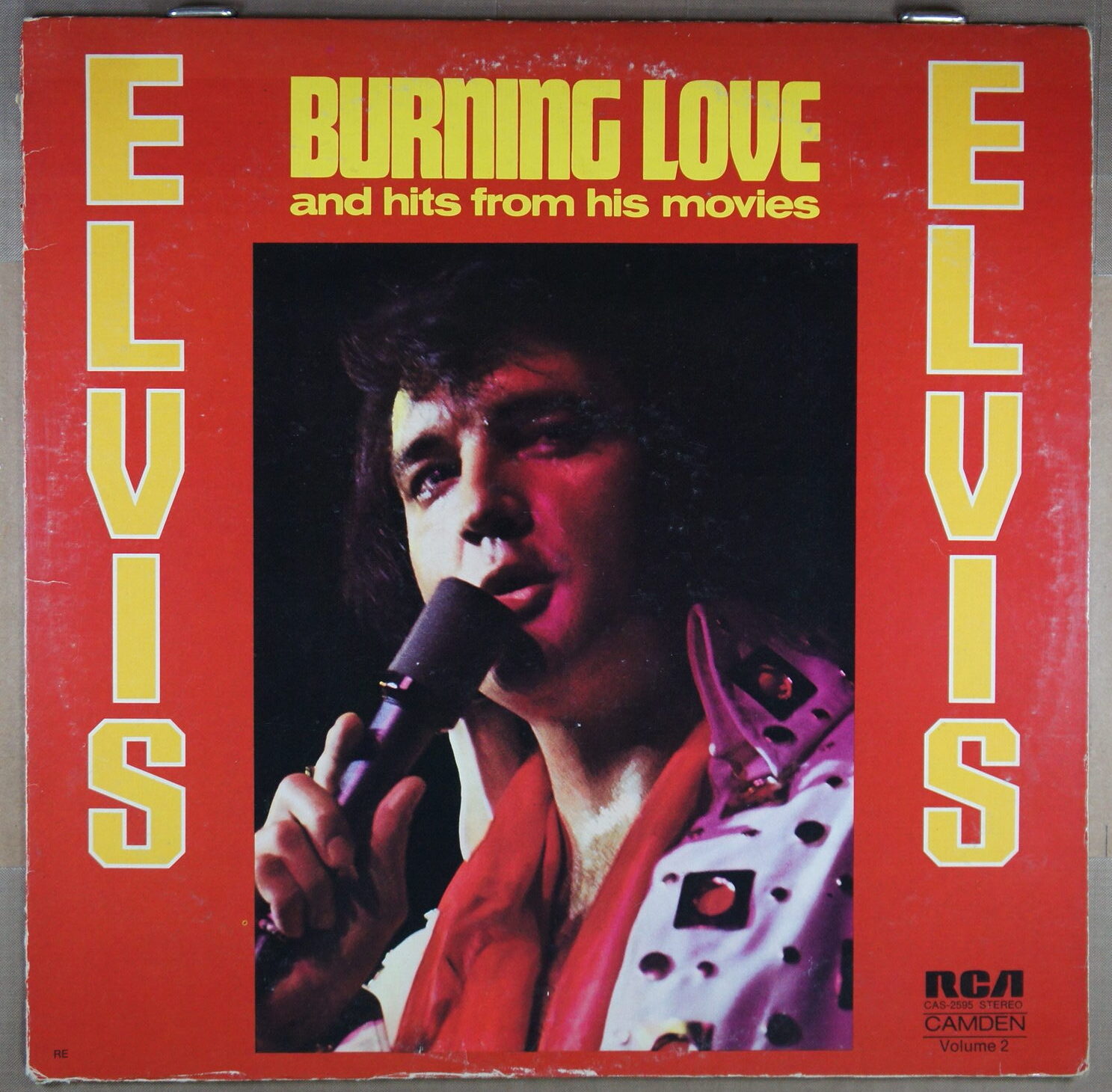 M105. ELVIS PRESLEY BURNING LOVE AND HITS FROM HIS MOVIES, VOL. 2 ~ USA ~