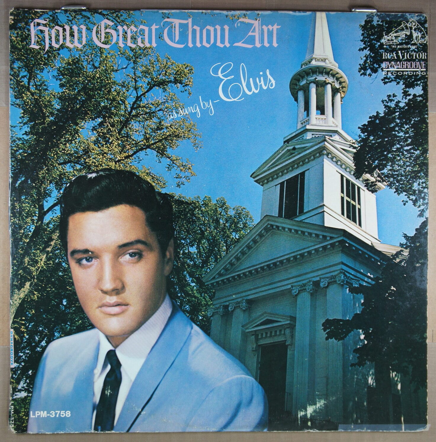 M106. ELVIS PRESLEY HOW GREAT THOU ART~ USA ~