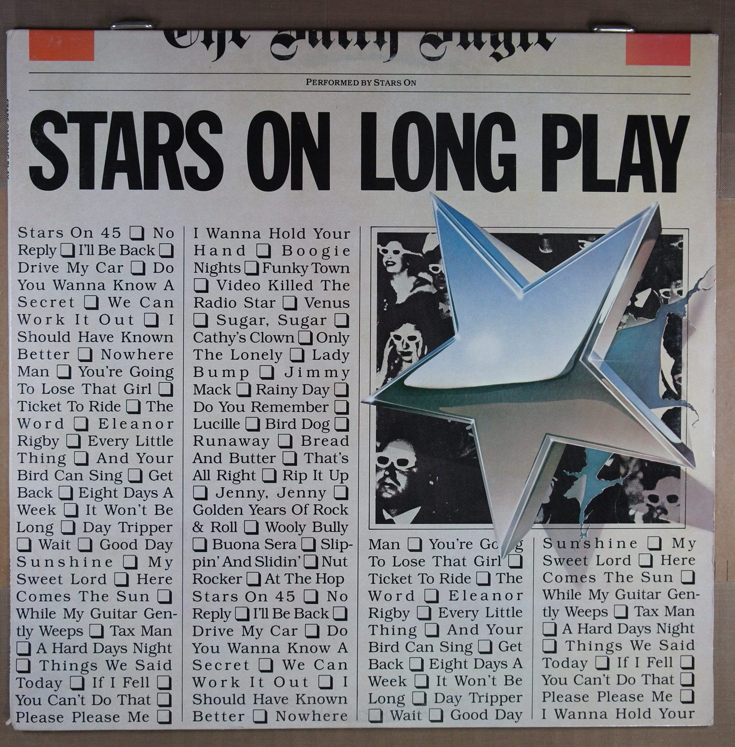 M113. STARS ON LONG TALL ERNIE AND THE SHAKERS STARS ON LONG PLAY ~ USA ~
