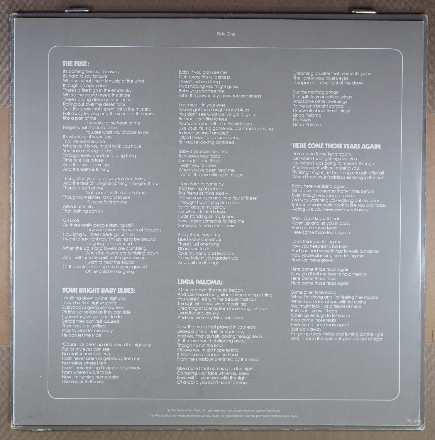 N118. JACKSON BROWNE – THE PRETENDER ~ USA ~ - Image 3