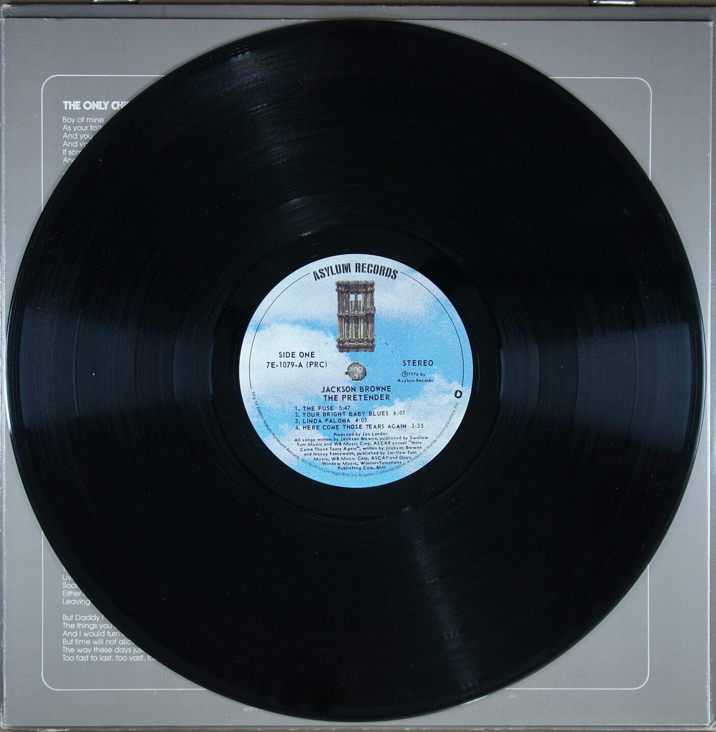 N118. JACKSON BROWNE – THE PRETENDER ~ USA ~ - Image 5