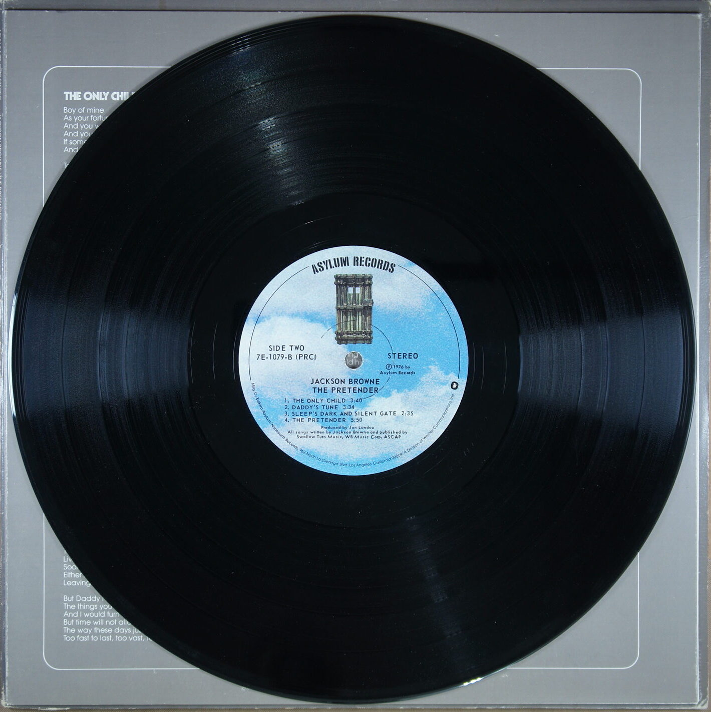 N118. JACKSON BROWNE – THE PRETENDER ~ USA ~ - Image 6
