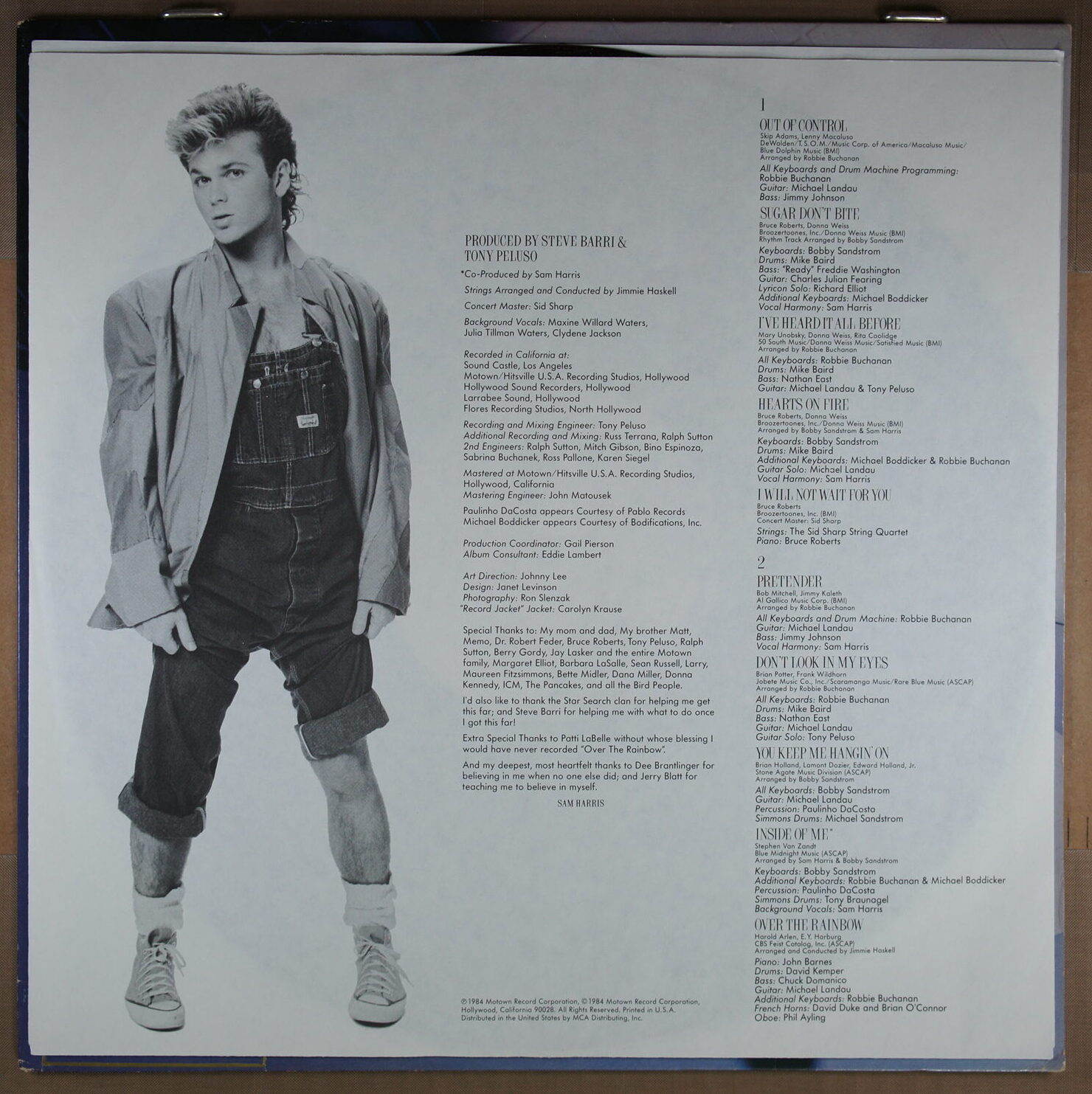 N119. SAM HARRIS – SAME ~ Promo Copy ~ USA ~ - Image 4