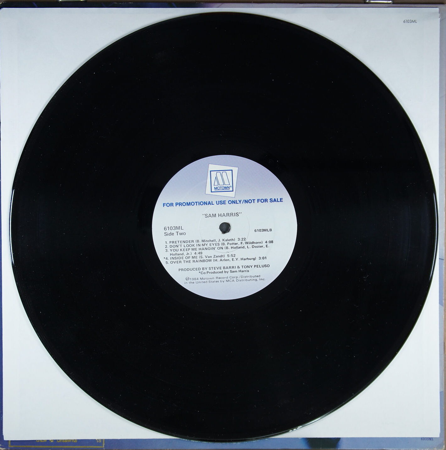N119. SAM HARRIS – SAME ~ Promo Copy ~ USA ~ - Image 6