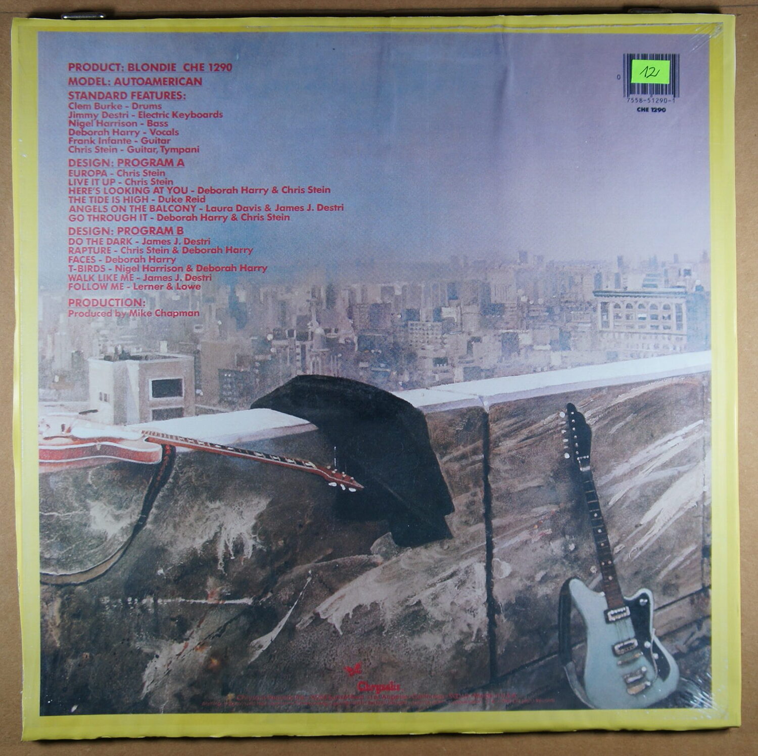 O12. BLONDIE – AUTOAMERICAN ~ USA ~ - Image 7