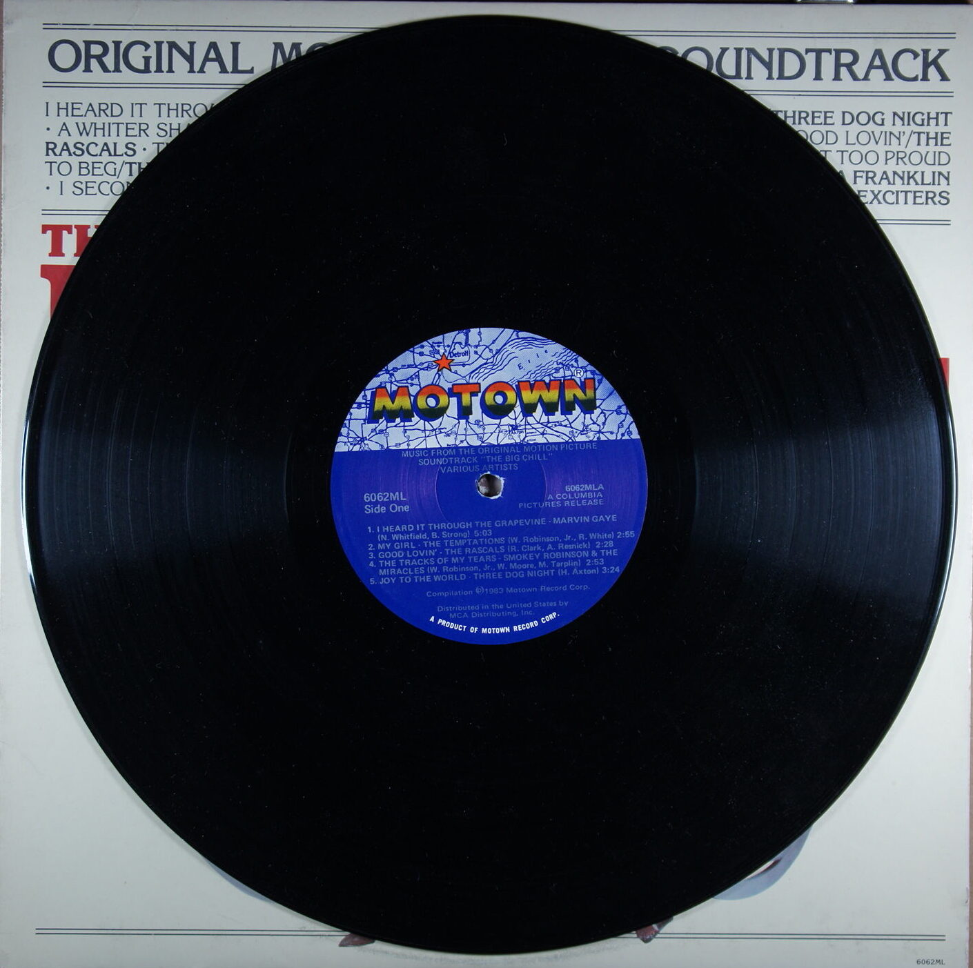 O61. VARIOUS – THE BIG CHILL (Original Motion Picture Soundtrack) ~ USA ~ - Image 4