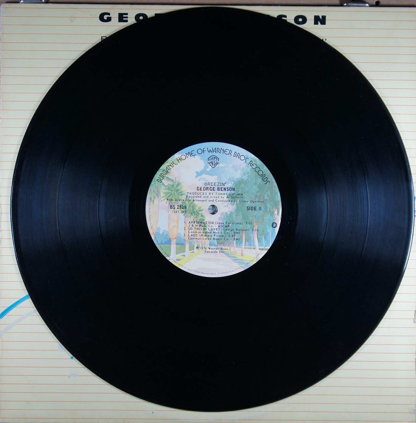 O62. GEORGE BENSON – BREEZIN’ ~ USA ~ - Image 3