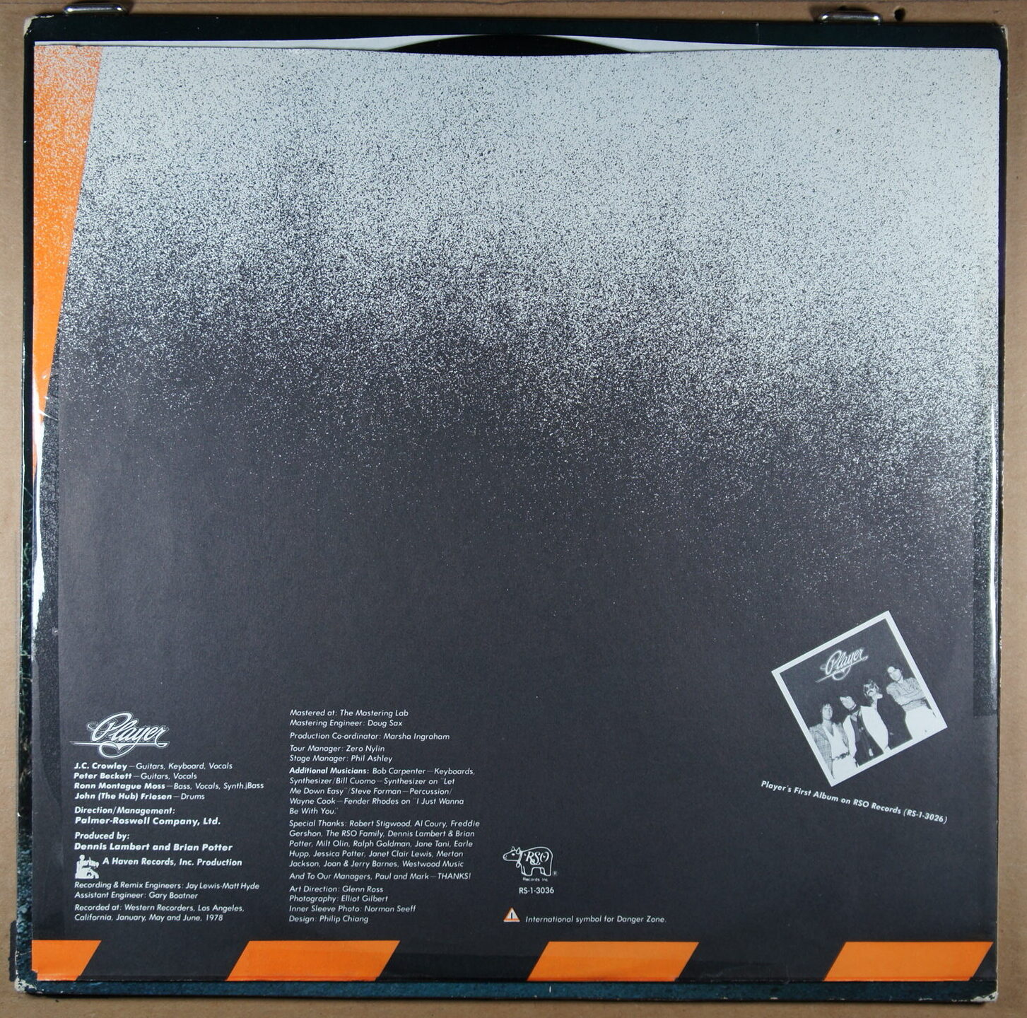 O74. PLAYER – DANGER ZONE ~ USA ~ - Image 3