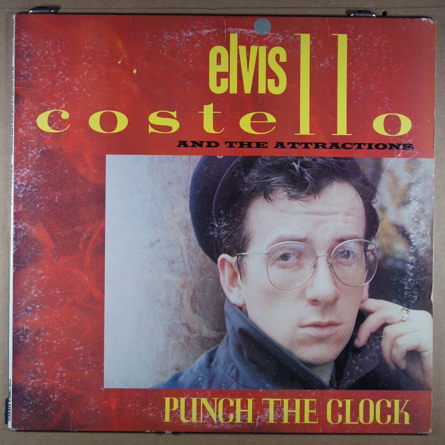 O86. ELVIS COSTELLO AND THE ATTRACTIONS – PUNCH THE CLOCK ~ USA ~ - Image 2