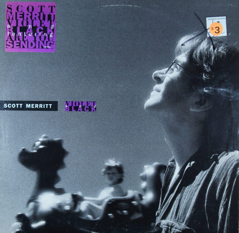 O97.	SCOTT MERRITT – VIOLET AND BLACK ~ Promo Copy ~ USA ~
